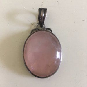 Rosequartz pendent